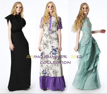 Коллекция летних платьев 2012